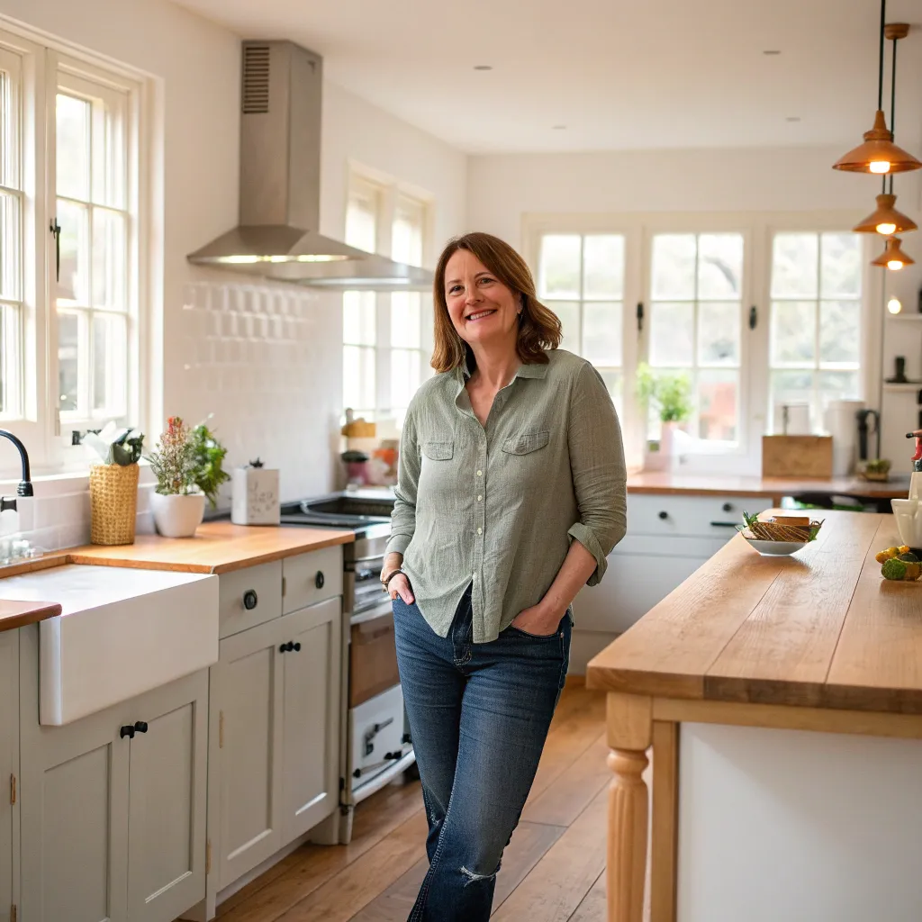 Jane Smith in a kitchen